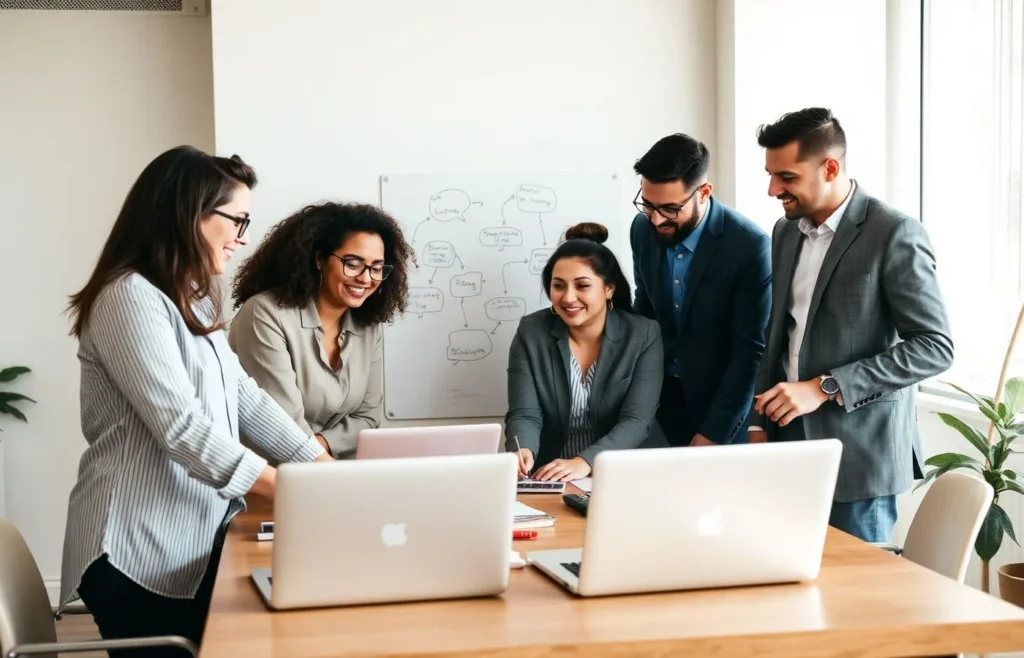 Team at Viidan Digital Agency collaborating to deliver digital marketing services in India